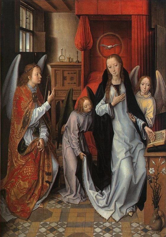 Hans Memling The Annunciation  gggg